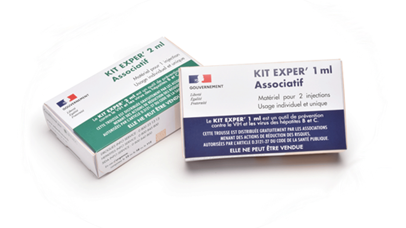 Les kits d'injection ou l'addiction responsable - Santé - Le Châtillon